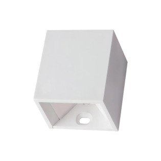 MINI ARANDELA LED BRANCA 2W SLIM 2 FOCOS AJUSTÁVEIS