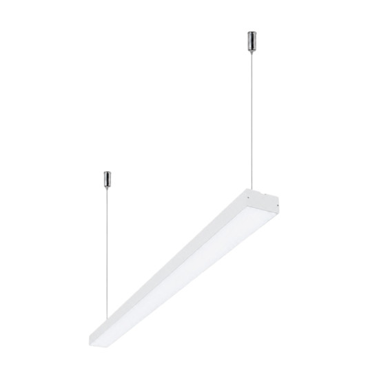 PENDENTE SLIM LINEAR 40W BRANCO BRANCO QUENTE