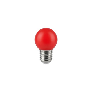 LAMPADA BOLINHA COLORIDA G45 3W VEMELHO LAMPADA BOLINHA COLORIDA G45 3W VEMELHO