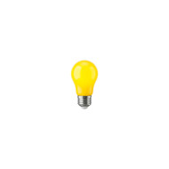 LAMPADA BOLINHA COLORIDA A45 3W AMARELO