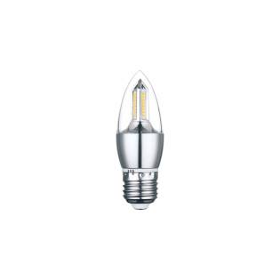  LAMPADA VELA LED 4W E27 BRANCO FRIO