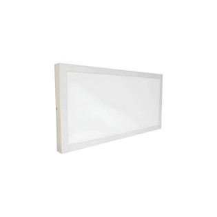 PLAFON LED SOBREPOR RETANGULAR 30*60 BRANCO QUENTE