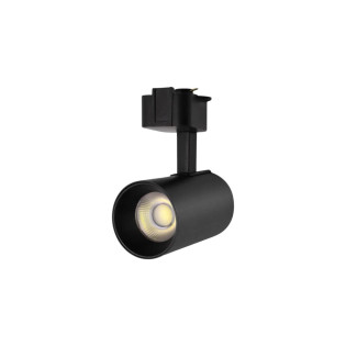 SPOT PARA TRILHO ELETRIFICADO 20W PRETO - BRANCO FRIO