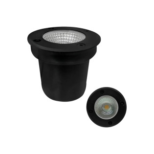 BALIZADOR DE PISO EXTERNO PRETO 10W BALIZADOR DE PISO EXTERNO PRETO 10W