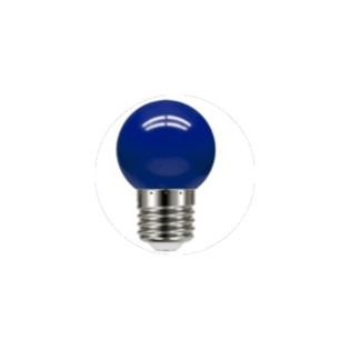MINI BULBO BOLINHA 1W AZUL 220V