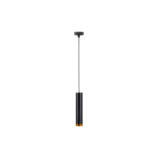 PENDENTE CILÍNDRICO TUBO PRETO