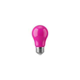 LAMPADA BOLINHA COLORIDA A45 3W ROSA