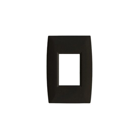 BALIZADOR LED EMBUTIR 4*2 PRETO