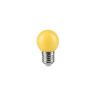 LAMPADA BOLINHA COLORIDA G45 3W AMARELA