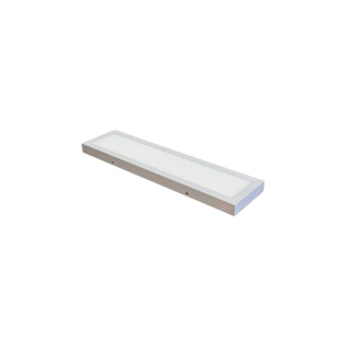 PLAFON LED SOBREPOR RETANGULAR 15*60 BRANCO FRIO