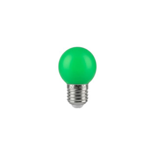 LAMPADA BOLINHA COLORIDA G45 3W VERDE LAMPADA BOLINHA COLORIDA G45 3W VERDE