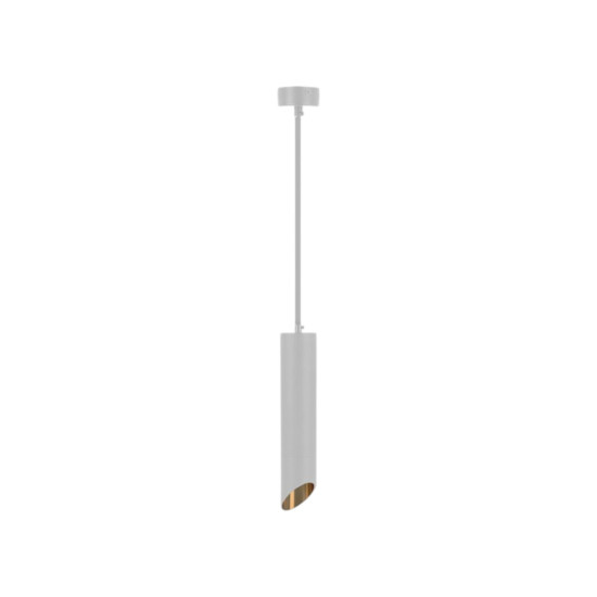 PENDENTE MINIMALISTA TUBO BRANCO PENDENTE MINIMALISTA TUBO BRANCO