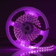 FITA DE LED 120LEDS P/ METRO 12V 5M 8MM ROXO
