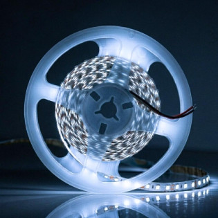 FITA LED 120LEDS P/ METRO 12V LED 5M 5MM BRANCO FRIO