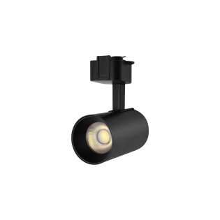 SPOT PARA TRILHO ELETRIFICADO G  7W PRETO - BRANCO QUENTE