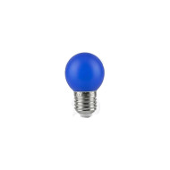 LAMPADA BOLINHA COLORIDA G45 3W AZUL
