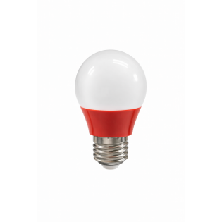 LAMPADA LED BOLINHA 3W BIVOLT VERMELHA LAMPADA LED BOLINHA 3W BIVOLT VERMELHA