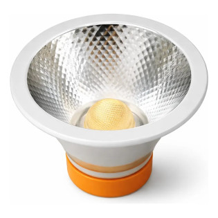 LAMPADA LED AR70 COB INITIAL 7W BRANCO QUENTE