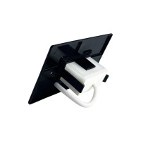 BALIZADOR DE PAREDE P/ CAIXINHA 4X2 3W PRETO 3000K BRANCO QUENTE BALIZADOR DE PAREDE P/ CAIXINHA 4X2 3W PRETO 3000K BRANCO QUENTE