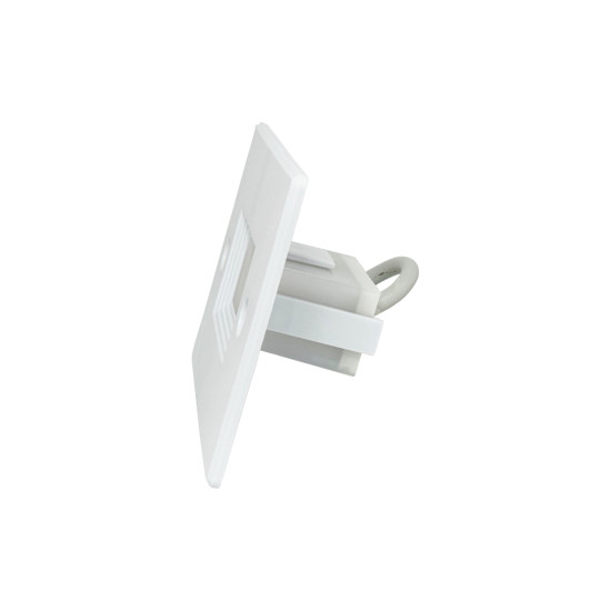 BALIZADOR DE PAREDE P/ CAIXINHA 4X2 3W BRANCO 3000K BRANCO QUENTE BALIZADOR DE PAREDE P/ CAIXINHA 4X2 3W BRANCO 3000K BRANCO QUENTE