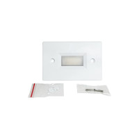 BALIZADOR DE PAREDE P/ CAIXINHA 4X2 3W BRANCO 3000K BRANCO QUENTE BALIZADOR DE PAREDE P/ CAIXINHA 4X2 3W BRANCO 3000K BRANCO QUENTE
