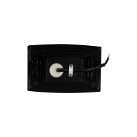BALIZADOR DE PAREDE A 2W PRETO 3000K BRANCO QUENTE BALIZADOR DE PAREDE A 2W PRETO 3000K BRANCO QUENTE
