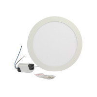 PLAFON LED EMBUTIR REDONDO 24W BRANCO NEUTRO 4000K PLAFON LED EMBUTIR REDONDO 24W BRANCO NEUTRO 4000K