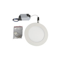 PLAFON LED EMBUTIR REDONDO 6W BRANCO FRIO 6500K PLAFON LED EMBUTIR REDONDO 6W BRANCO FRIO 6500K