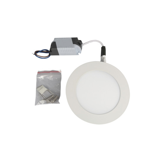 PLAFON LED EMBUTIR REDONDO 6W BRANCO FRIO 6500K PLAFON LED EMBUTIR REDONDO 6W BRANCO FRIO 6500K