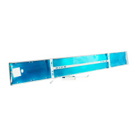 PLAFON LED SOBREPOR 15X120 BRANCO QUENTE 3000K 36W PLAFON LED SOBREPOR 15X120 BRANCO QUENTE 3000K 36W