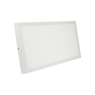 PLAFON LED SOBREPOR 30X60 BRANCO FRIO 6500K 36W