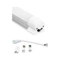 TUBULAR COM CALHA 20W 120CM 3000K BRANCO QUENTE TUBULAR COM CALHA 20W 120CM 3000K BRANCO QUENTE