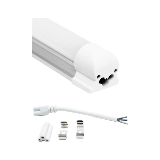 TUBULAR COM CALHA 20W 120CM 3000K BRANCO QUENTE TUBULAR COM CALHA 20W 120CM 3000K BRANCO QUENTE