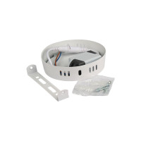 PLAFON LED SOBREPOR REDONDO 6W BRANCO FRIO 6500K PLAFON LED SOBREPOR REDONDO 6W BRANCO FRIO 6500K