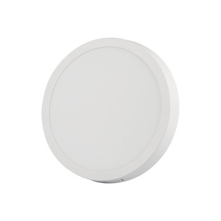 PLAFON LED SOBREPOR REDONDO 18W BRANCO FRIO 6500K