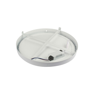 PLAFON LED SOBREPOR REDONDO 24W BRANCO FRIO 6500K