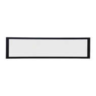 PLAFON PRETO EMBUTIR 32X122 50W