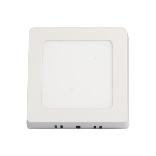 PLAFON LED SOBREPOR QUADRADO 12W BRANCO NEUTRO 4000K