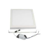 PLAFON LED SOBREPOR QUADRADO 24W BRANCO FRIO 6500K PLAFON LED SOBREPOR QUADRADO 24W BRANCO FRIO 6500K