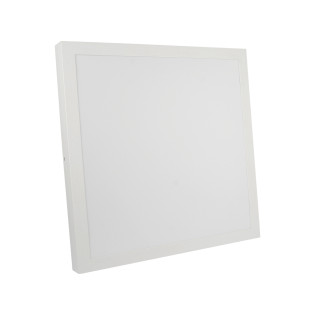 PLAFON LED SOBREPOR QUADRADO 36W BRANCO FRIO 6500K