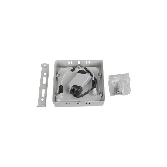 PLAFON LED SOBREPOR QUADRADO 6W BRANCO FRIO 6500K PLAFON LED SOBREPOR QUADRADO 6W BRANCO FRIO 6500K