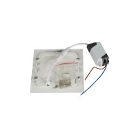 PLAFON LED EMBUTIR QUADRADO 6W BRANCO FRIO 6500K PLAFON LED EMBUTIR QUADRADO 6W BRANCO FRIO 6500K