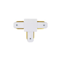 CONECTOR EMENDA TRILHO EM T BRANCO CONECTOR EMENDA TRILHO EM T BRANCO