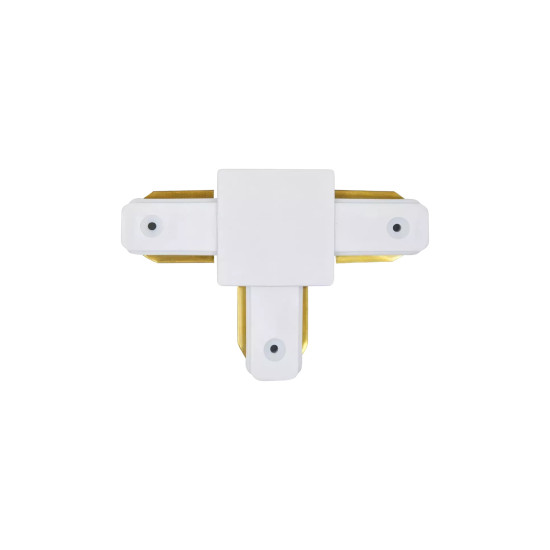 CONECTOR EMENDA TRILHO EM T BRANCO CONECTOR EMENDA TRILHO EM T BRANCO