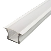 PERFIL LED BARRA 2 METROS EMBUTIR 25X14 BRANCO PERFIL LED BARRA 2 METROS EMBUTIR 25X14 BRANCO