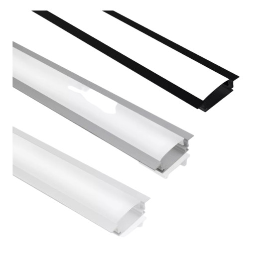 PERFIL LED BARRA 2 METROS EMBUTIR 25X7 PERFIL LED BARRA 2 METROS EMBUTIR 25X7