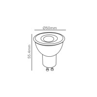 LAMPADA LED MR16 6.5W BRANCO NEUTRO