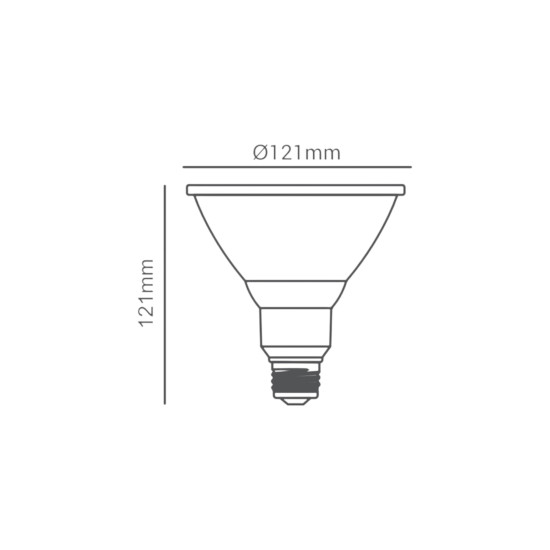 LAMPADA LED PAR38 13,5W BRANCO NEUTRO